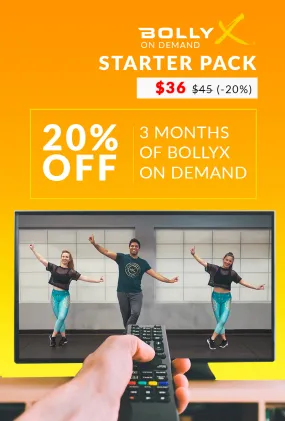 Three Months of BollyX On Demand - At Home Workouts