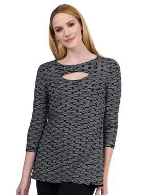 Tianello "Betina" French Knit "Bon Bon" Tunic