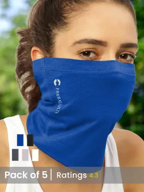 Unisex Organic Bandana Masks - Plain (Pack of 5)