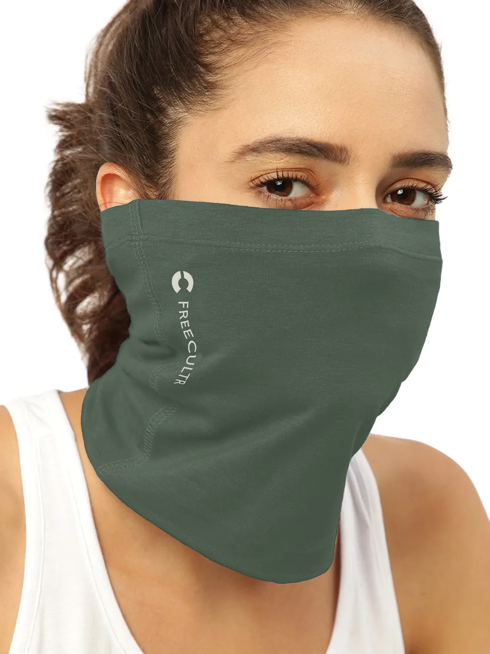 Unisex Organic Bandana Masks - Plain (Pack of 5)
