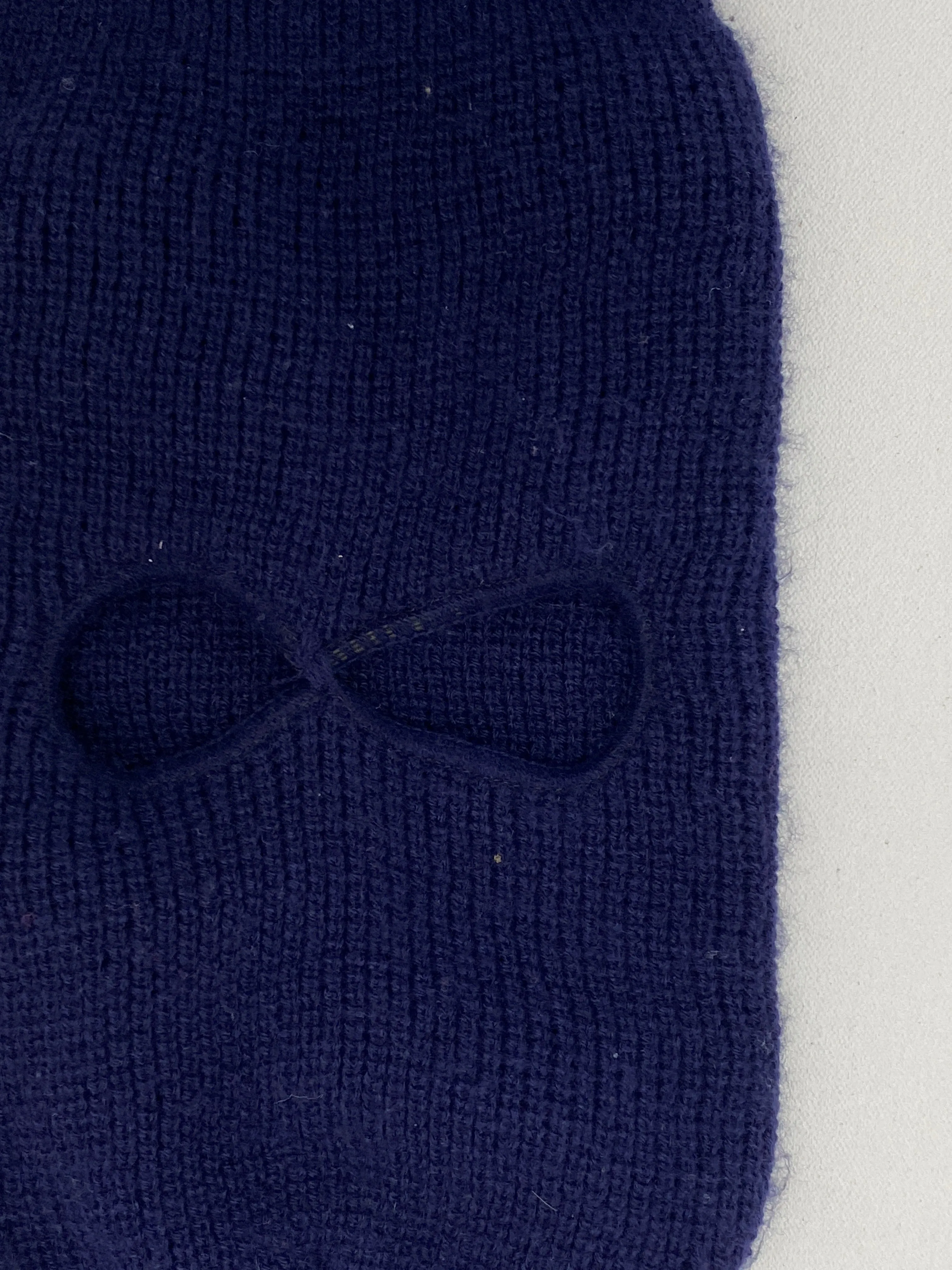 Vintage 1980s Navy Blue Balaclava Ski Mask