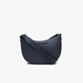 Women’s Lacoste Contrast Branding Halfmoon Bag